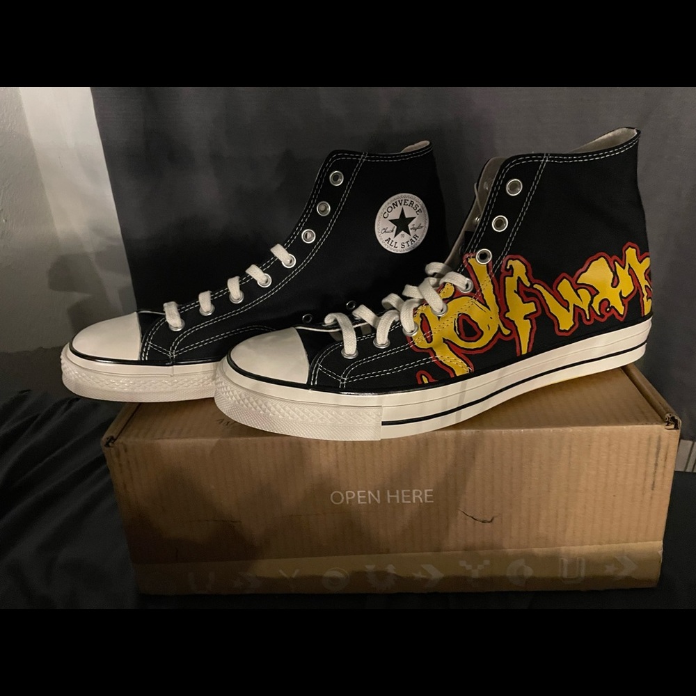 Custom GolfWang Converse